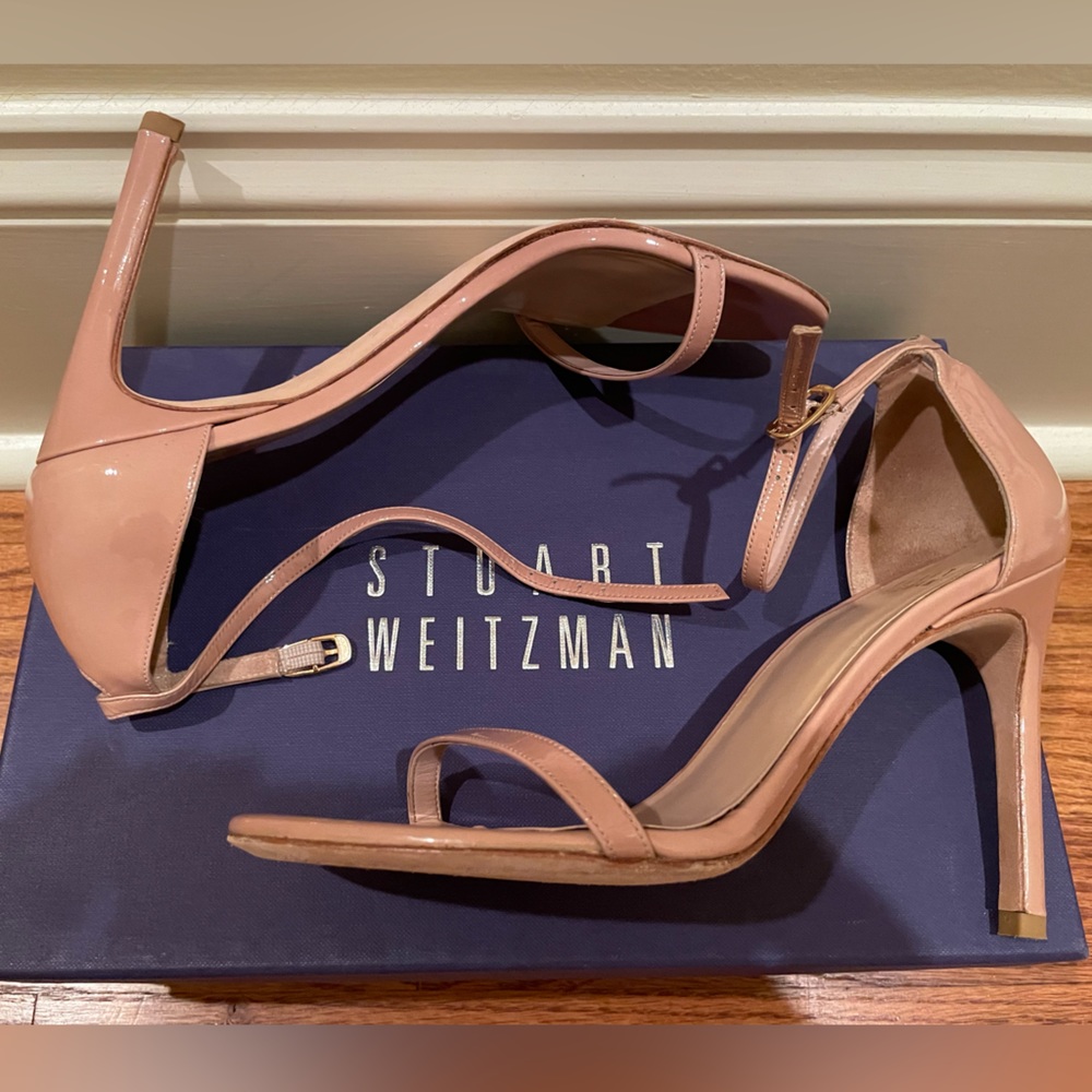 STUART WEITZMAN NUDISTSONG STRAP SANDAL